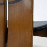 Mid-Century Modern Set of 6 Africa Chairs by Afra & Tobia Scarpa for Maxalto, 1970s
