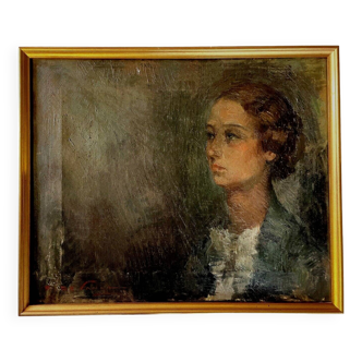 Impressionist Female Portrait Painting