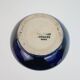Fournier Demars vase in blue enameled ceramic