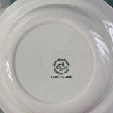 6 pastel blue soup plates in Céranord St Amand earthenware - Languedoc model - Lot 2
