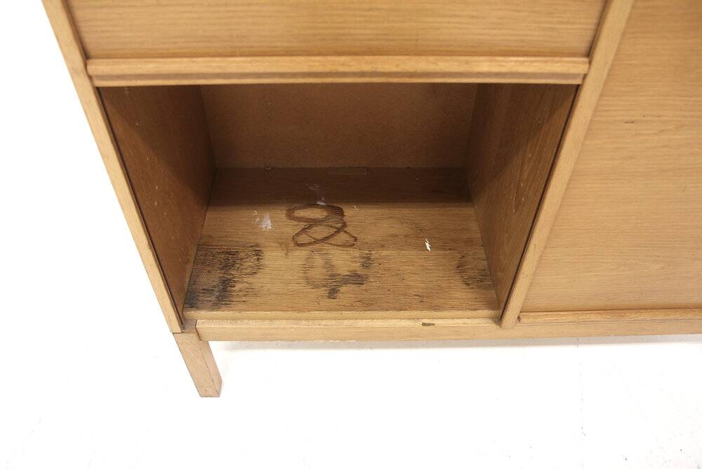 Notary cabinet in oak, Sweden, 1950