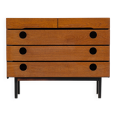 Teak shoe cabinet