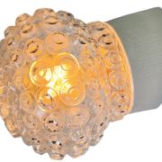 Vintage White Porcelain Wall Light, 1970s