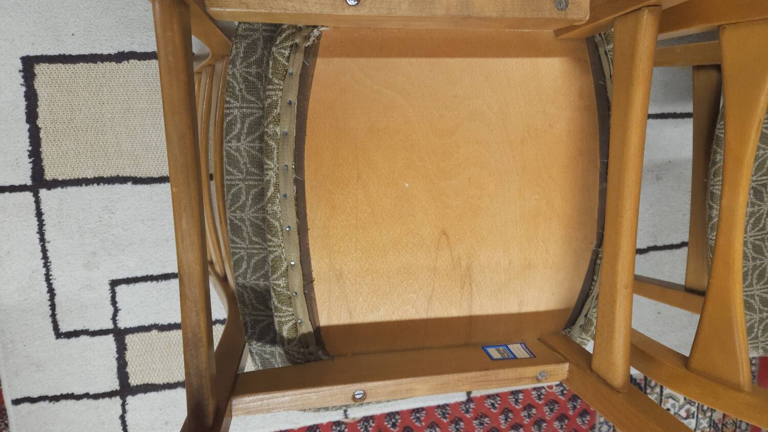 Set de 6 chaises scandinaves par Bähre Mignon Möbel 1960