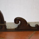 Pediment solid oak