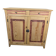 Rustic pine sideboard with two doors