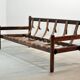 Jean Gillon Brazilian Jacarandá Wooden 3-Seat Sofa for Woodart, Brazil, 60s