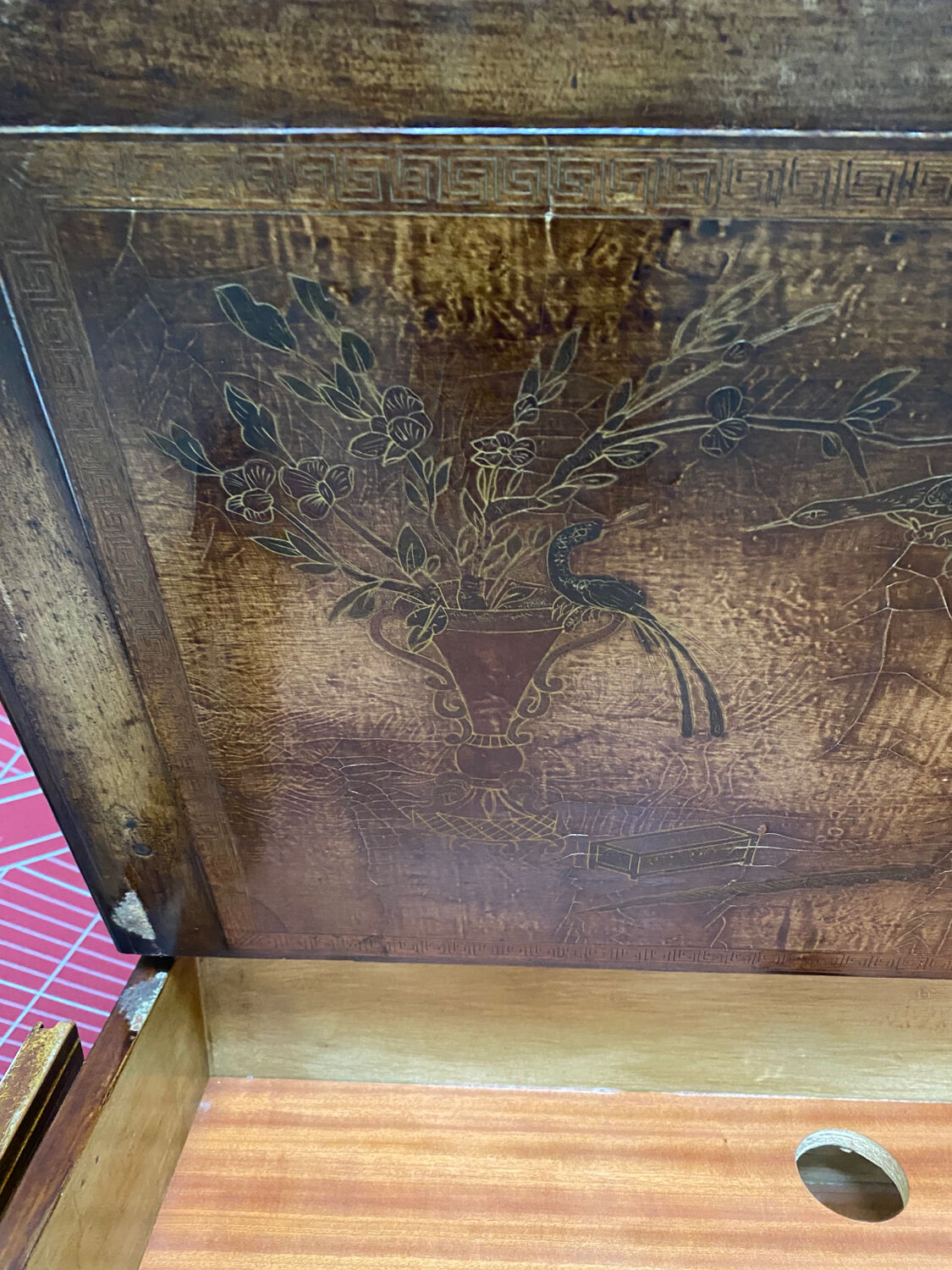 Bar furniture old Asian Chinese style transformed