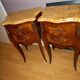 Louis XV style bedside tables
