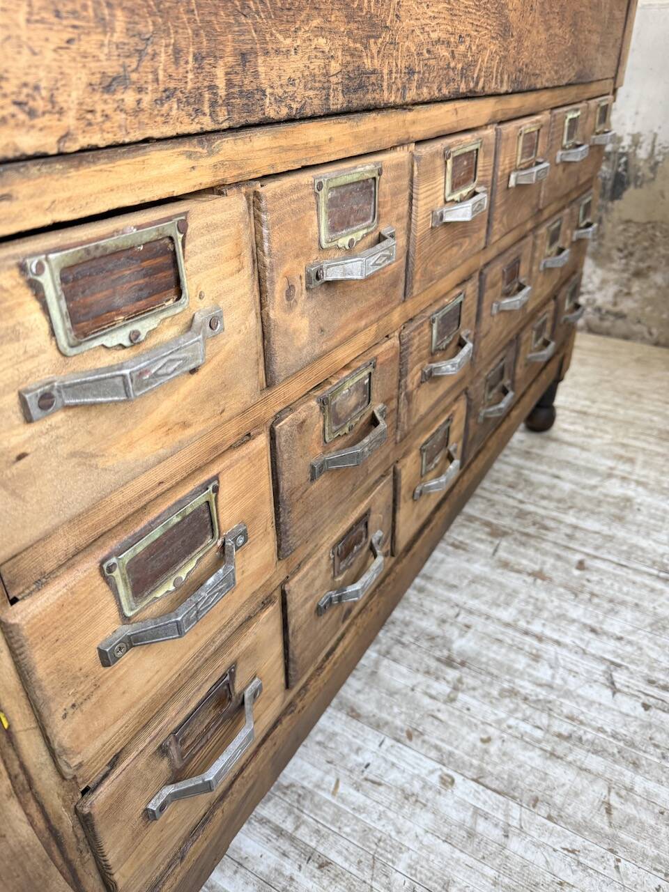 Comptoir, îlot central, meuble de métier multi-tiroirs
