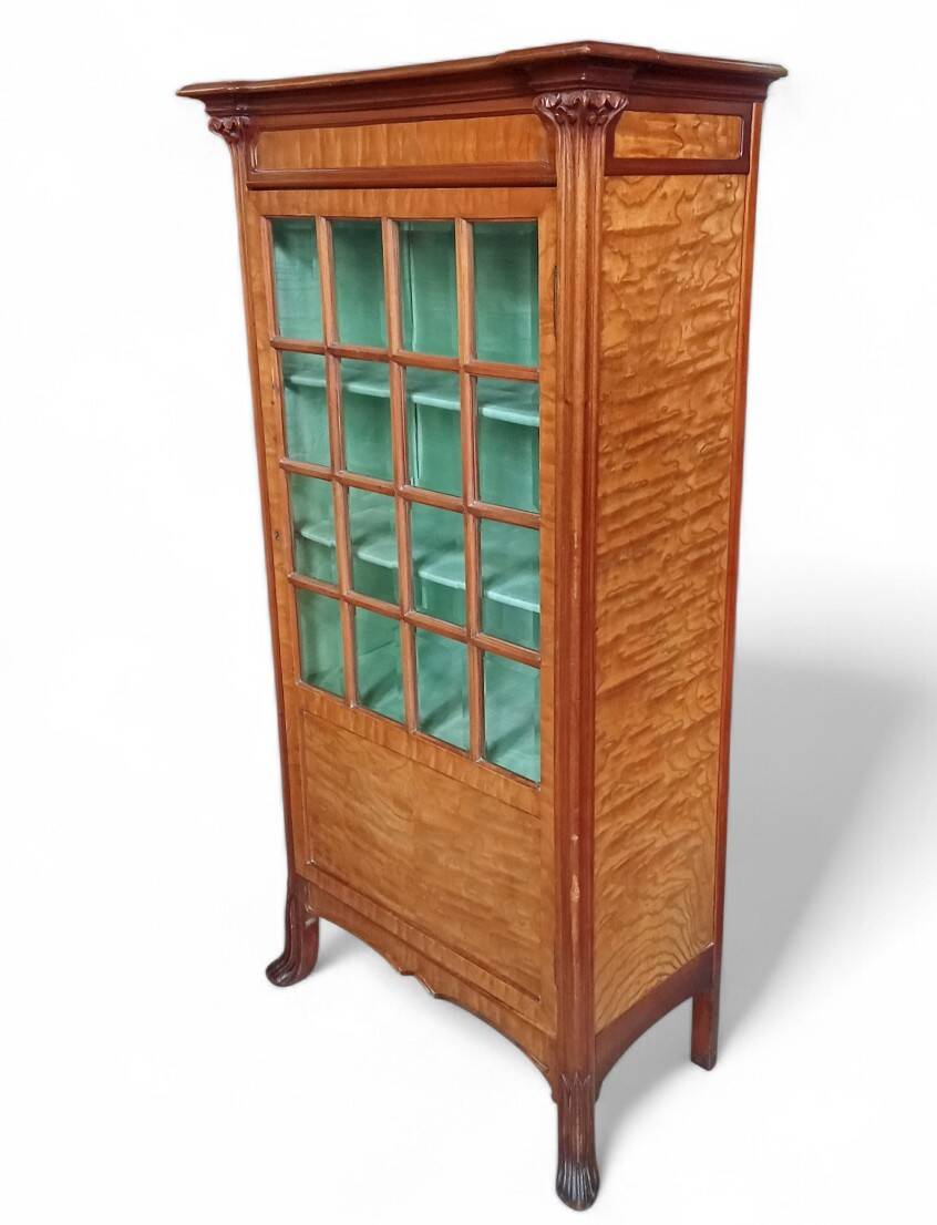 Old library display cabinet