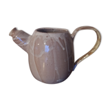 Ceramic pitcher jug signed Marie Montmarault
