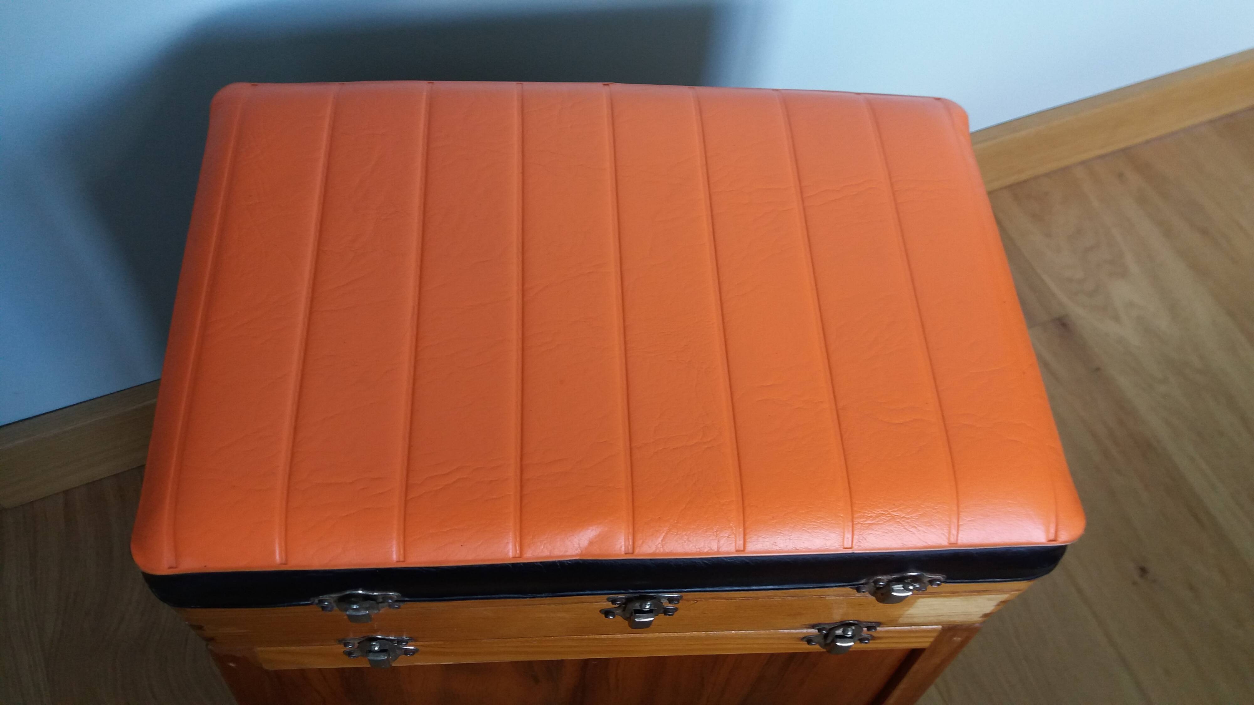 Fisherman's stool storage chest