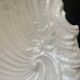 Vintage shell-shaped salad bowl