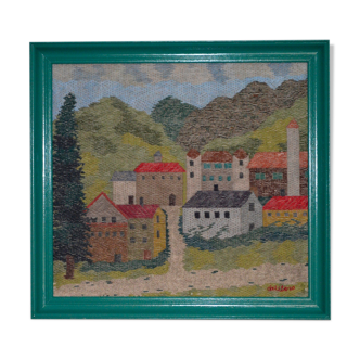 Village tapestry