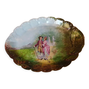 plat en porcelaine