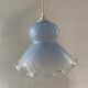Blue glass suspension