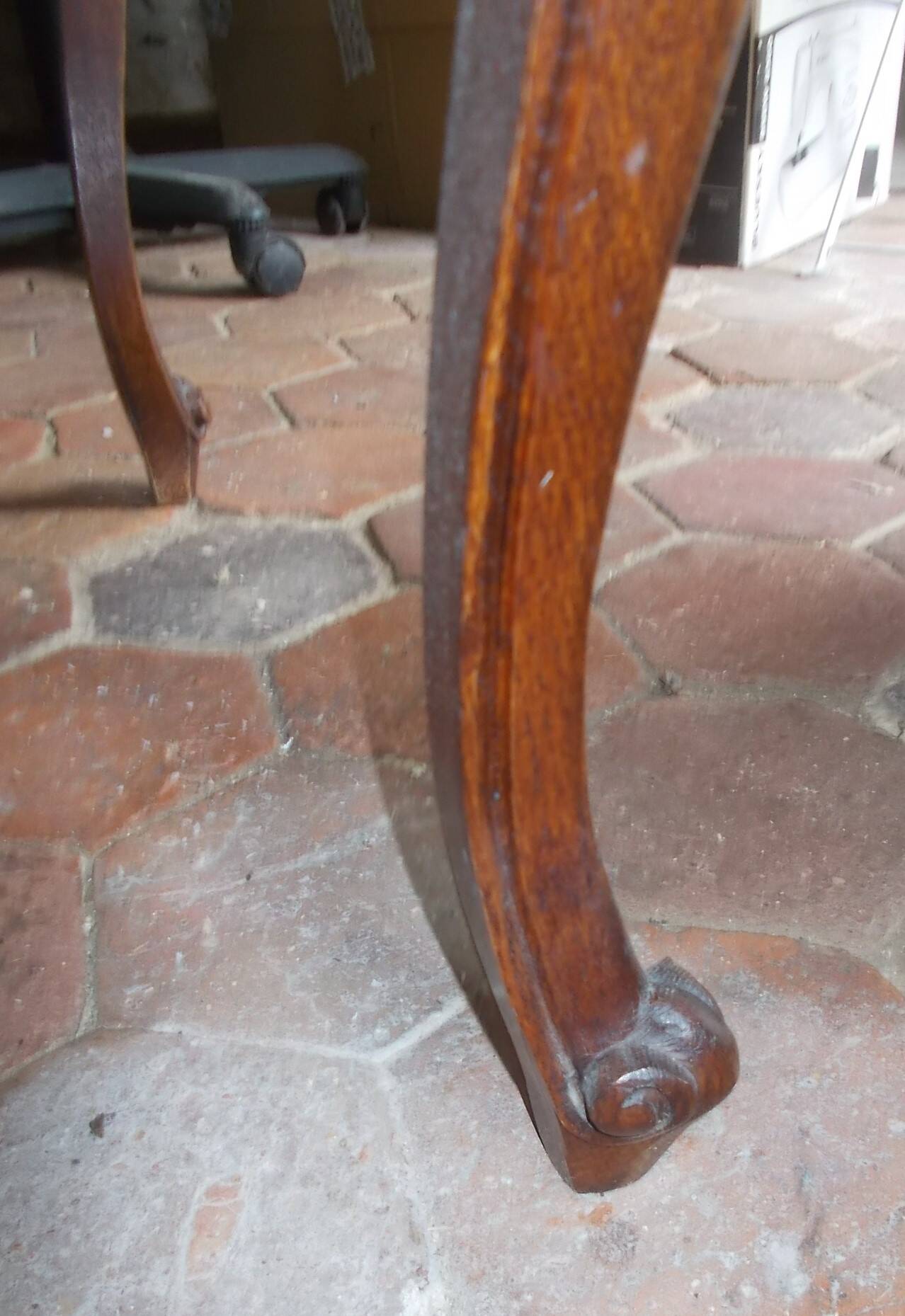 large flat desk in Louis XV style