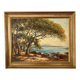 Ancient table - The Mediterranean, the umbrella pines