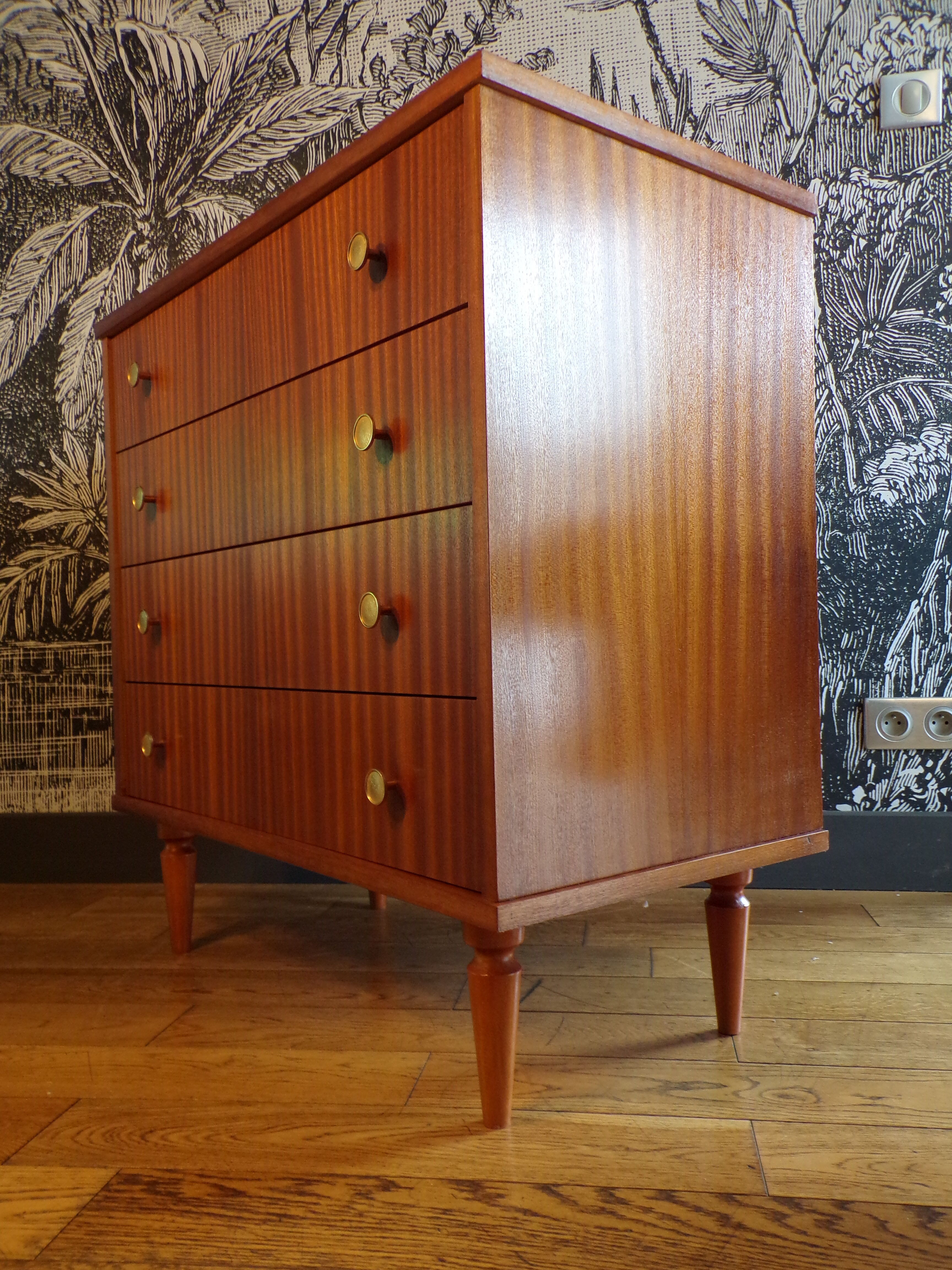 Commode vintage en teck