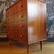 Commode vintage en teck