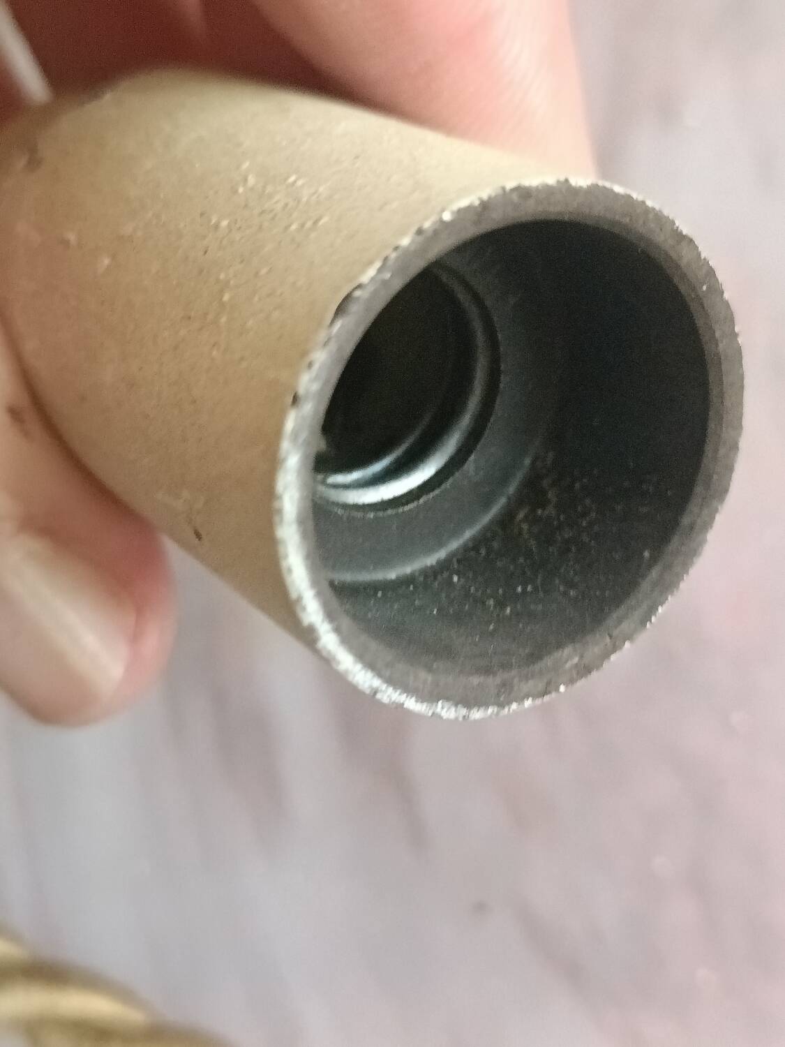 Art Deco glass paste chandelier