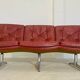 VINTAGE NORWEGIAN FREDERIK KAYSER FOR VATNE MØBLER 3 PERSON SOFA 1970,s