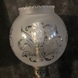 Hand-painted porcelain lamp