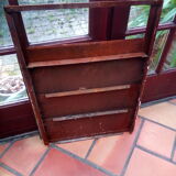 White veined black marble fireplace