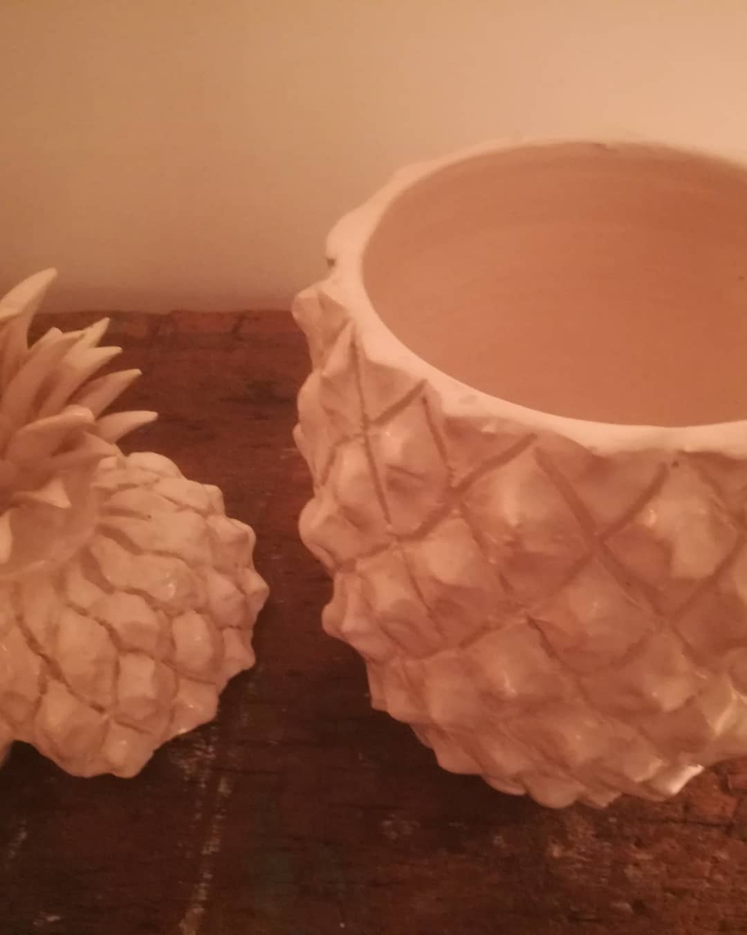 Ceramic pineapple jean Roger 1950