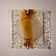 Toni Zuccheri, large wall lamp for Venini, Italy 1960's
