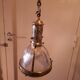Chandelier, 1920s Holophane pendant light