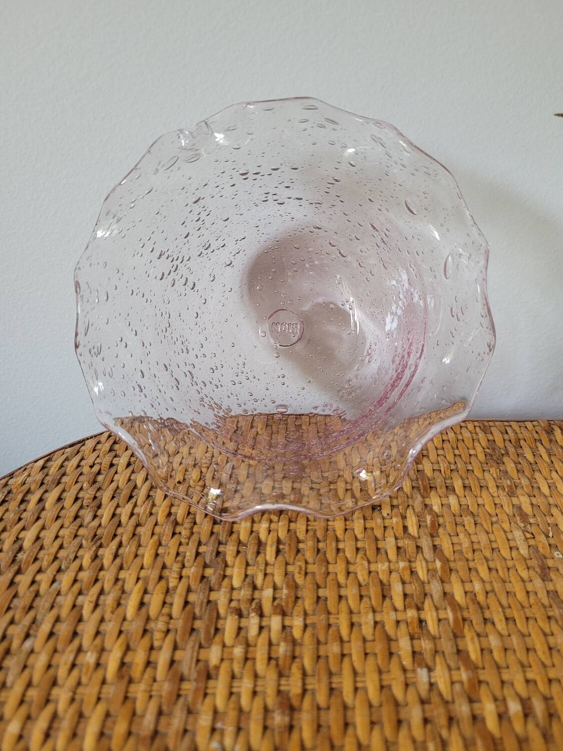 Riom bubble glass pocket emptier