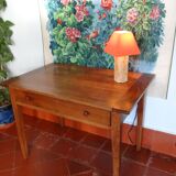 Vintage table lamp by R. Leduc, 18 x 32 cm
