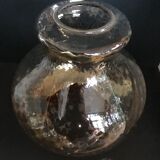 Art Deco glass suspension globe