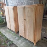 Pair of Parisian wardrobes