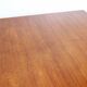 Table scandinave extensible en teck 4 à 10 personnes