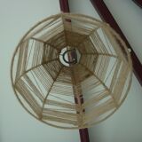 Natural jute thread lampshade