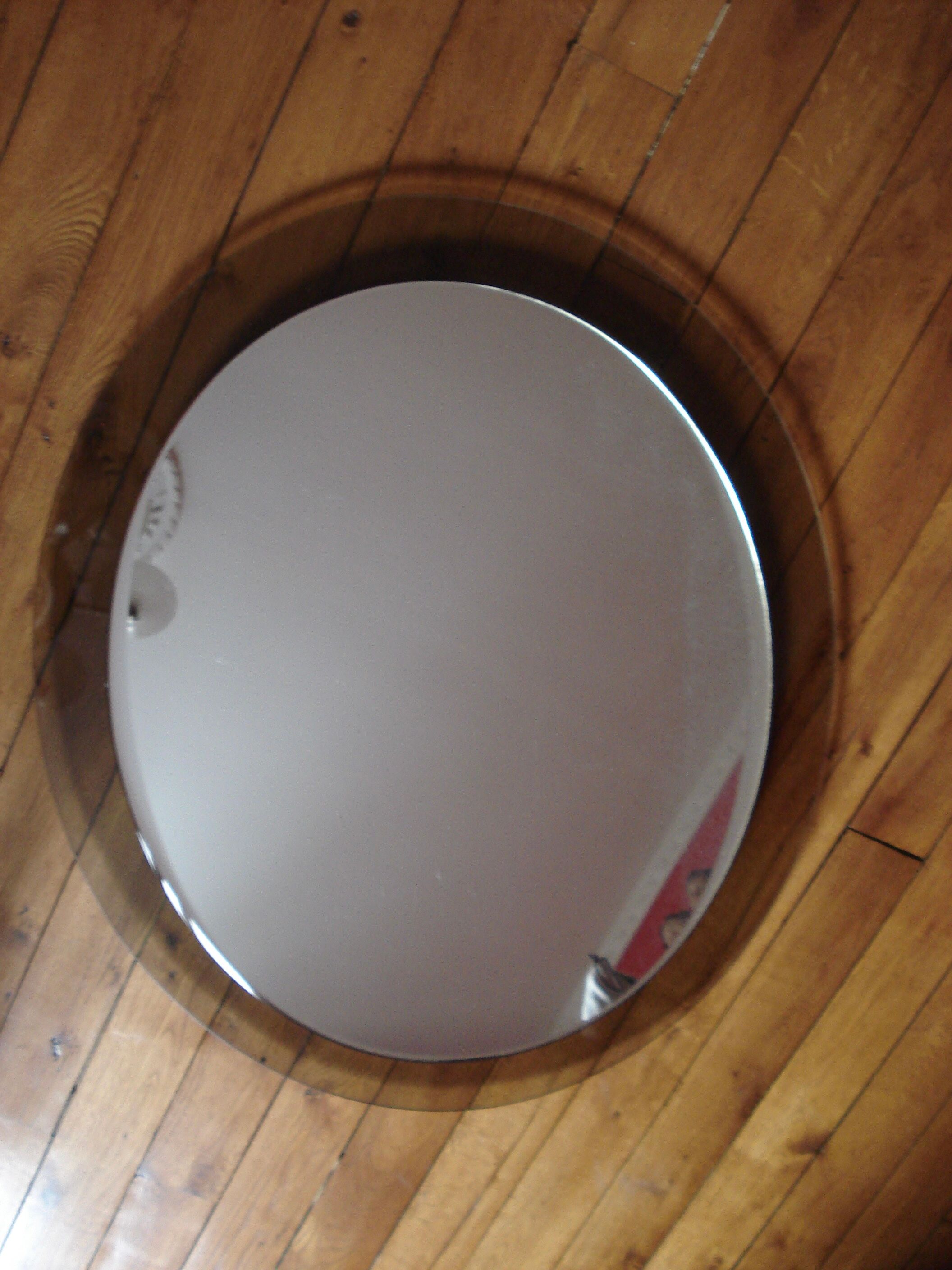 Mirror antonio lupi vintage 1970