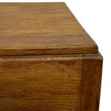 Art Deco Amsterdam School side table minimalist Design