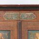 Painted Folk Art Bridal Cabinet 1846