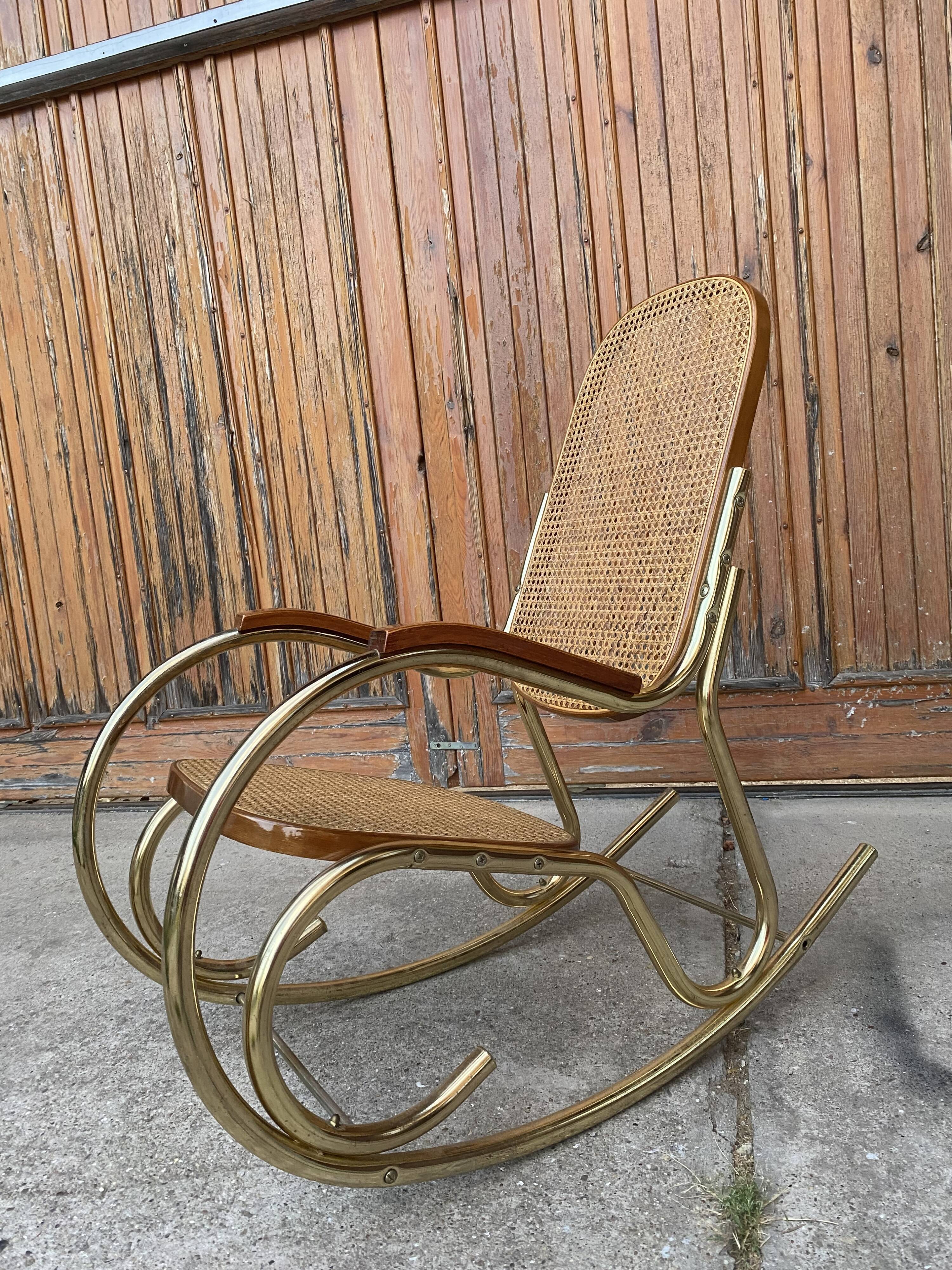Chaise à bascule vintage rocking chair