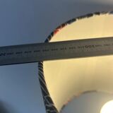 Ceramic vase lamp veb haldensleben – gdr | unique recycled piece