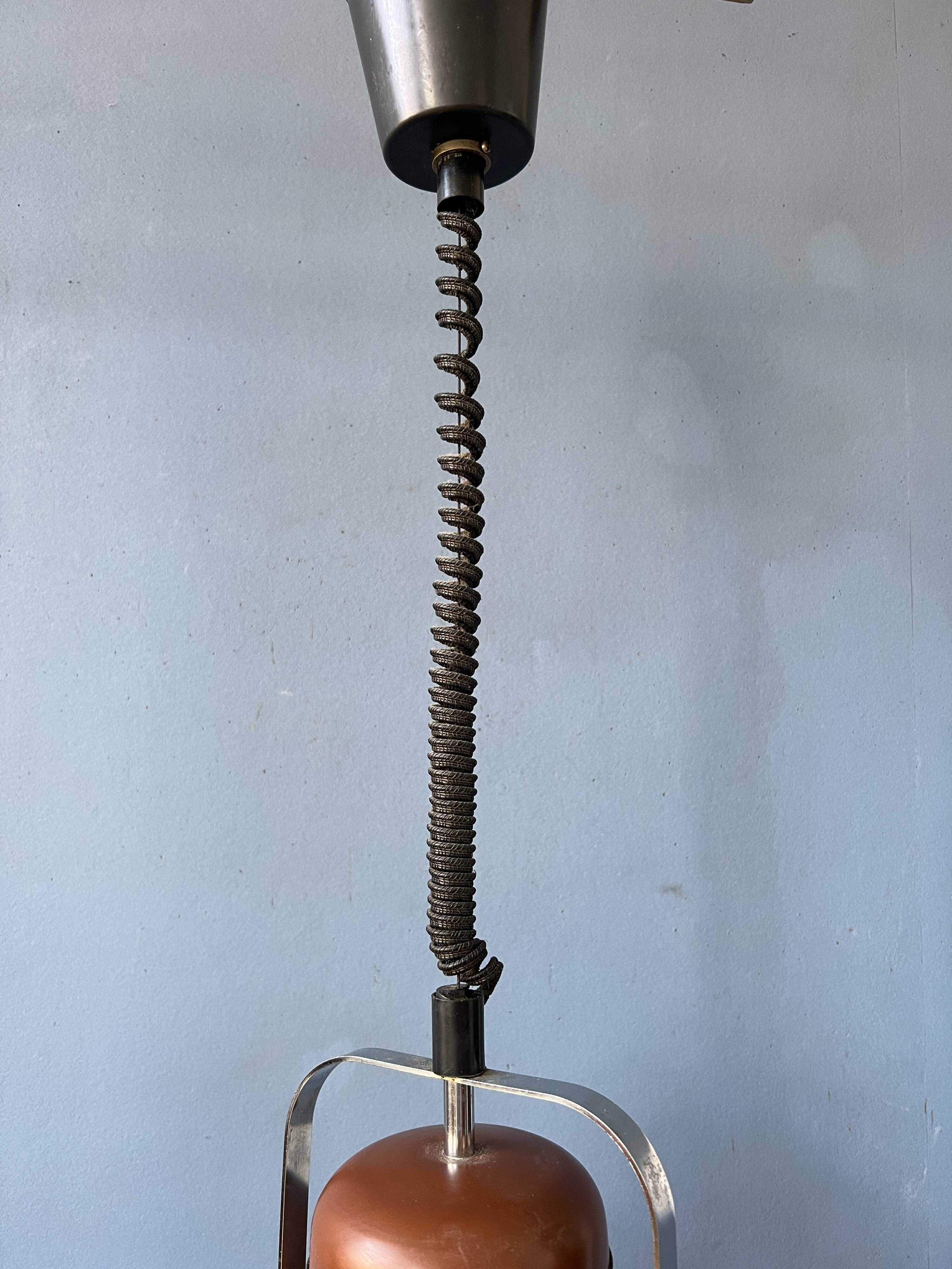 Vintage Anvia space age pendant lamp