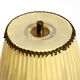 Lampe de table en laiton et teck par Kalmar, années 50