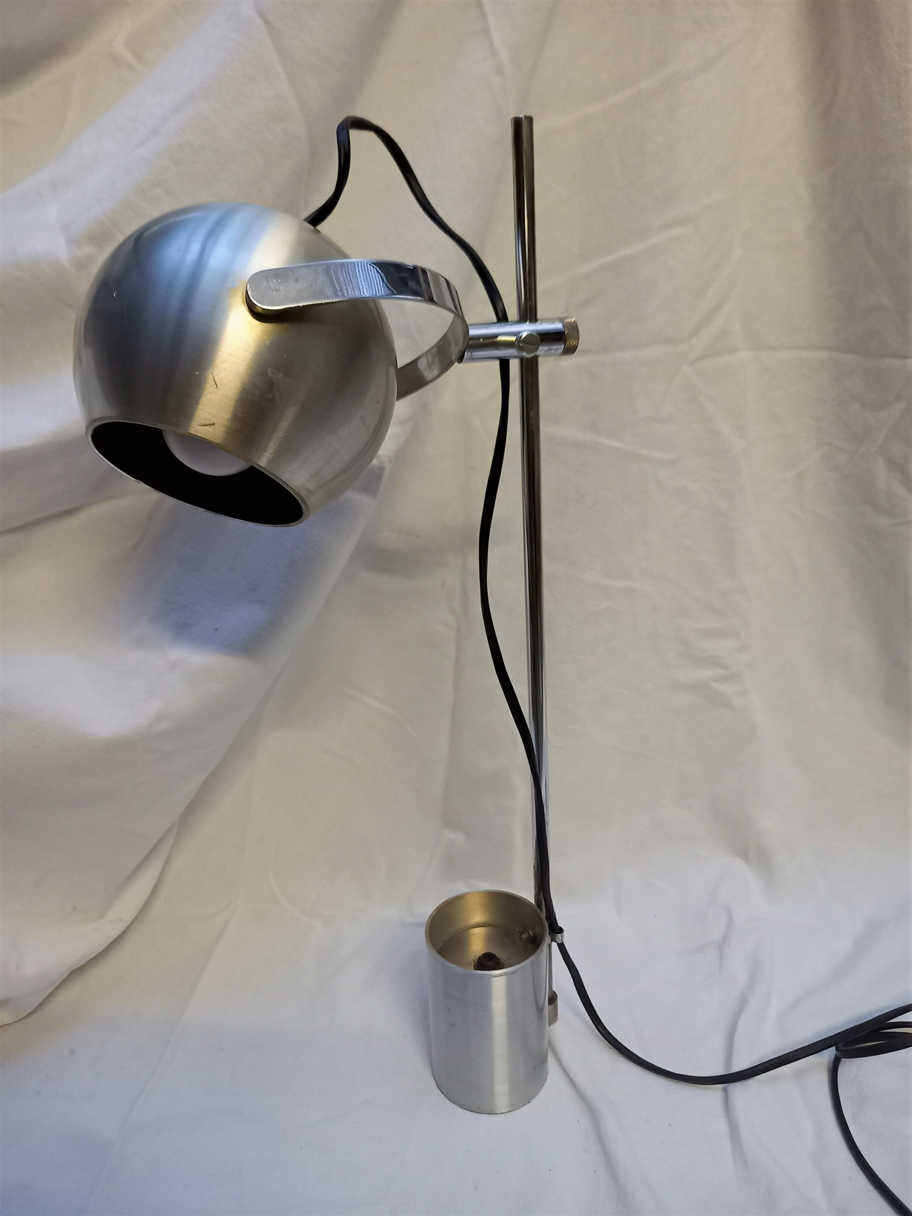 Eye-Ball type desk lamp, 1970s