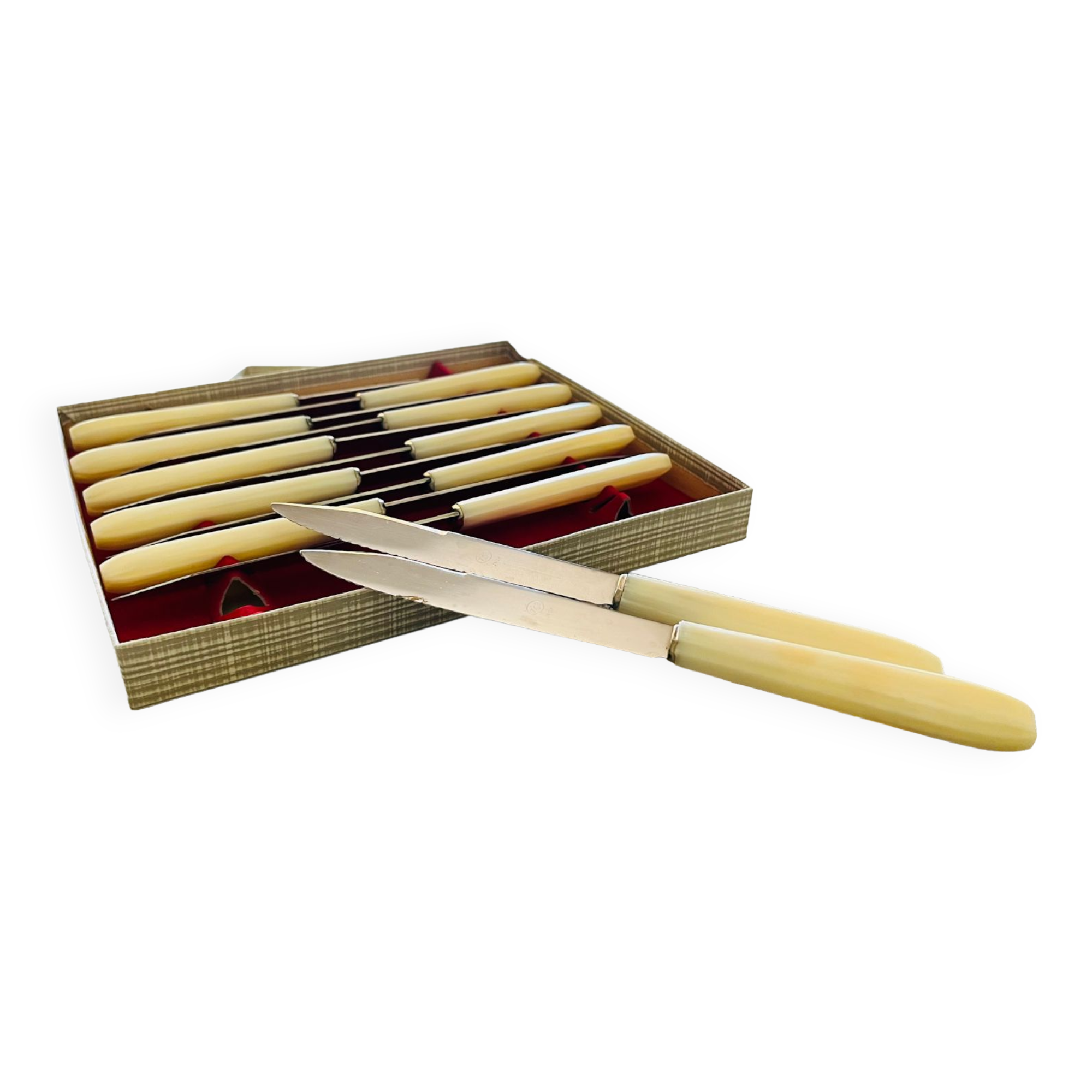 Box stainless steel knives
