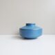 Marschner ceramic vase matt blue