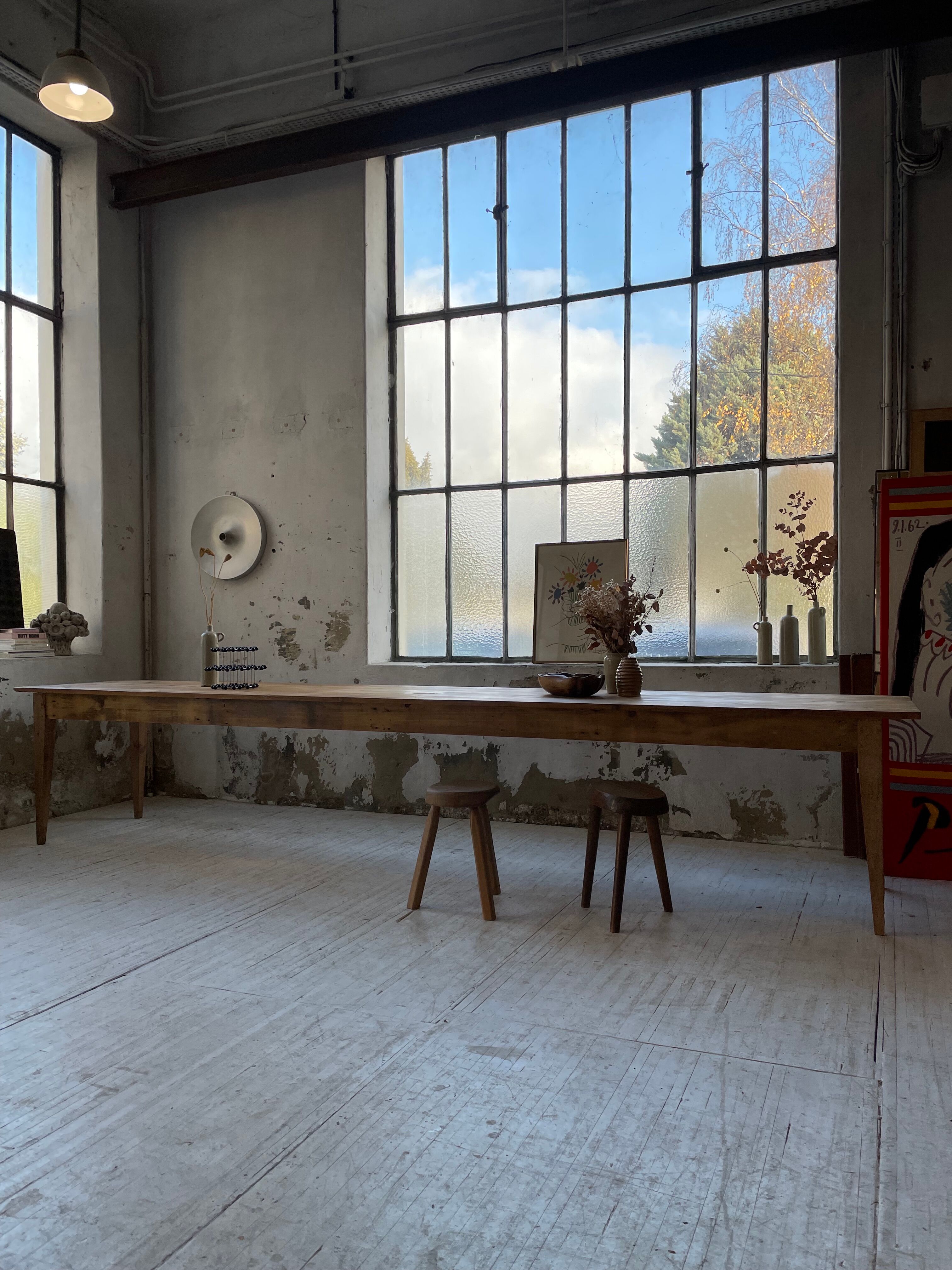 Farmhouse table beech pine XL 4m