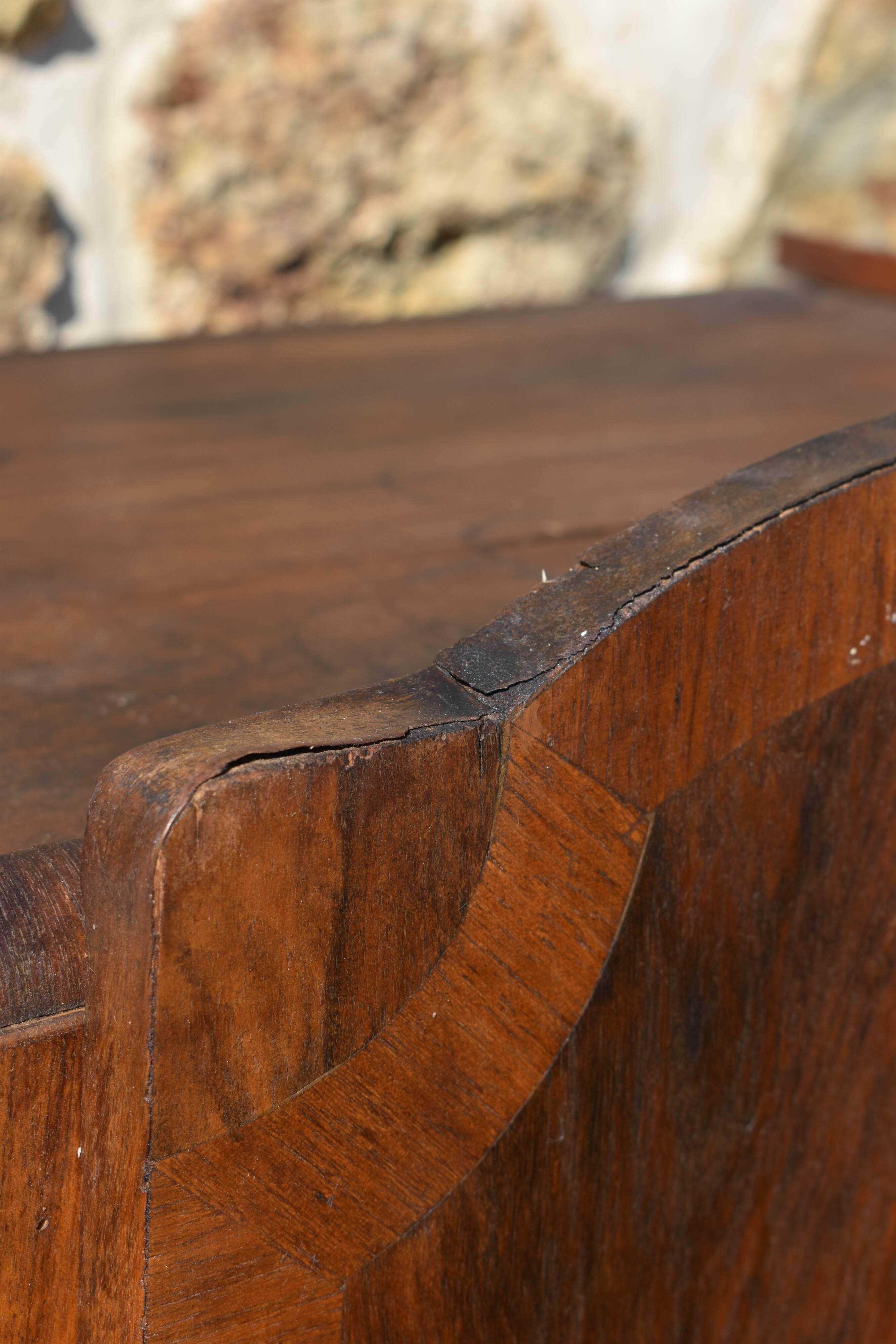 Small Art Deco compartmentalized cabinet